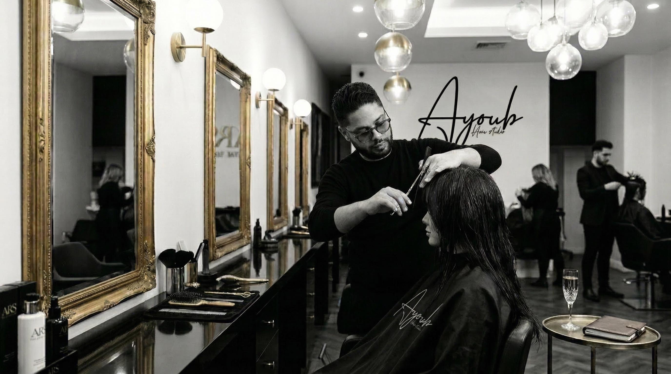 Ayoub Hair — Salon interior